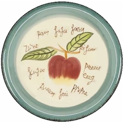 Fruit Writing by Baum Brothers