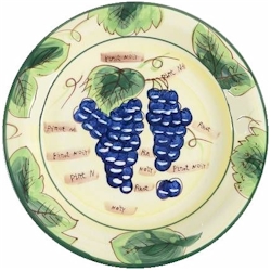 Baum Brothers Grape Writing