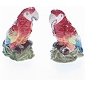 Certified International Bahamas 3-D Parrot Salt and Pepper Set