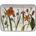Certified International Botanical Floral Rectangular Platter