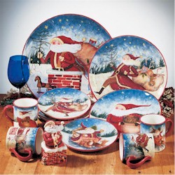 Certified International Enchanted Santa