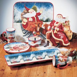Certified International Enchanted Santa