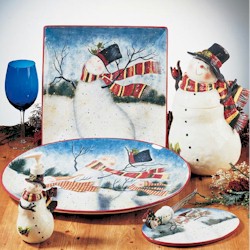 Certified International Enchanted Snowman