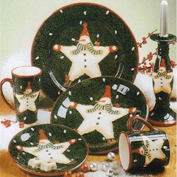 Certified International Star Snowman