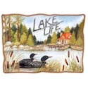 Certified International Lake Life Rectangular Platter