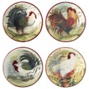 Certified International Le Rooster Soup Plate