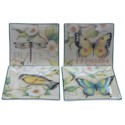 Certified International Morning Song Square Canape Plate