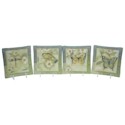 Certified International Morning Song Glass Canape Plate