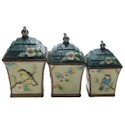 Certified International Morning Song Canister Set
