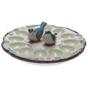 Certified International Morning Song Deviled Egg Set
