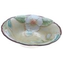 Certified International Morning Song 3D Embossed Serving Bowl