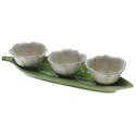 Certified International Morning Song 3D Serving Set