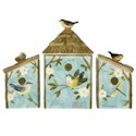 Certified International Nature's Garden Canister Set