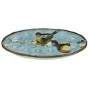 Certified International Nature's Garden Deviled Egg and Salt/Pepper Shaker Set