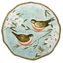 Certified International Nature's Garden Round Platter