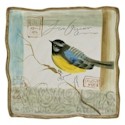 Certified International Nature's Garden Square Platter