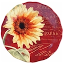 Certified International Paris Sunflower Salad/Dessert Plate