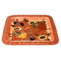 Certified International Tuscan Morning Square Platter