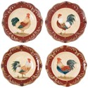 Certified International Tuscan Rooster Dessert Plate