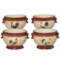 Certified International Tuscan Rooster Ice Cream Bowl