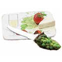Certified International Vino Cheese Plate with Knife