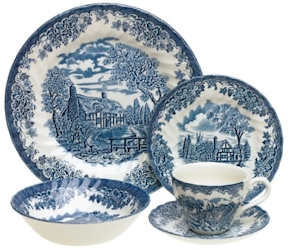 The Brook Blue by Churchill China