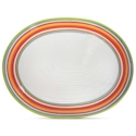 Clay Art Calypso Oval Platter