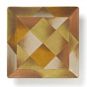 Clay Art Diamonds Square Platter