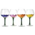 Clay Art Flower Market Mum Wine Glass