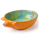Clay Art Free Range Pig Dip Bowl