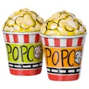 Clay Art Popcorn Salt & Pepper Set