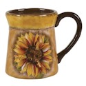 Clay Art Tuscan Sunflower Mug