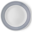 Corelle Bayside Dots Navy Dinner Plate