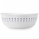 Corelle Bayside Dots Navy Soup/Cereal Bowl