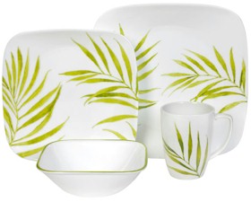 Corelle Square Bamboo Leaf