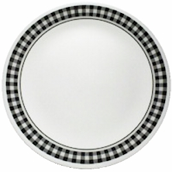 Corelle Gingham Black