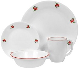 Corelle Red Floral
