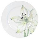 Corelle White Flower Luncheon Plate