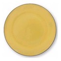 Corelle Hearthstone Spice Alley Round Turmeric Yellow Luncheon Plate