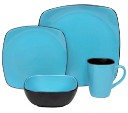 Square Sky Blue Corelle Hearthstone