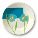 Corelle Ultra Fiore Blue Salad Plate