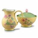 Corelle Luxe Floral Mist Sugar and Creamer Set