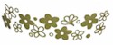 Pyrex Spring Blossom Green Green/ Crazy Daisy