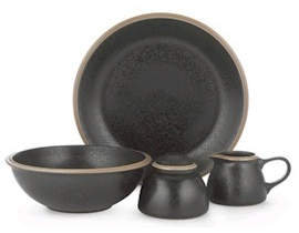 Dansk Santiago Round Black Completer Set
