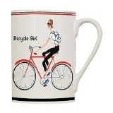Bicycle Girl Coffee Mug