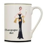 Champagne Girl Coffee Mug