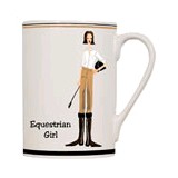 Equestrian Girl Coffee Mug