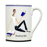 Reading Girl Coffee Mug