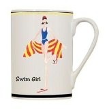Swim Girl Coffee Mug