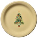 Fiesta Christmas Tree Appetizer Plate